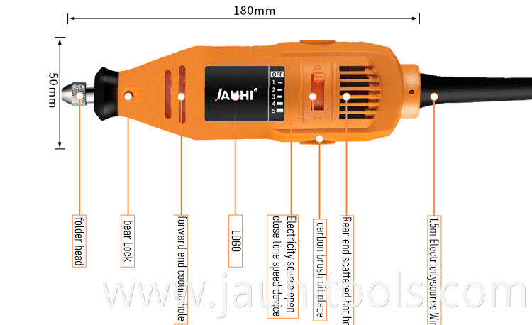 Electric grinder Small hand-held electric sanding machine